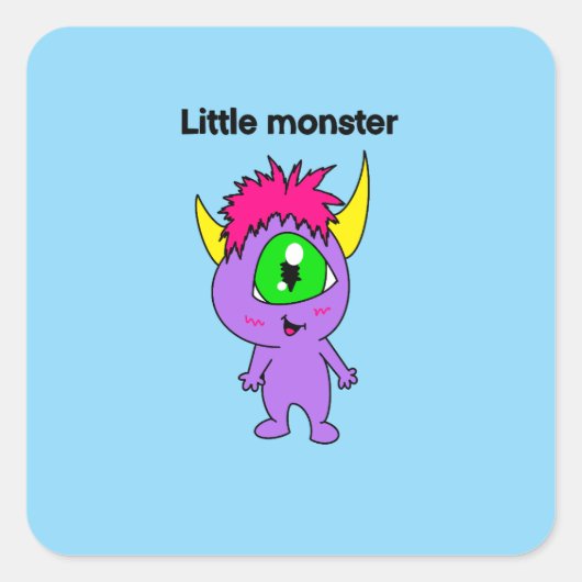 Autocollant Petit Monstre (Devant)