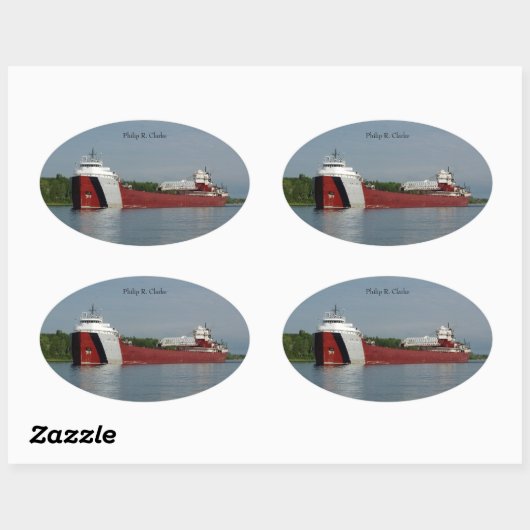 Autocollant Philip R. Clarke (Feuille)