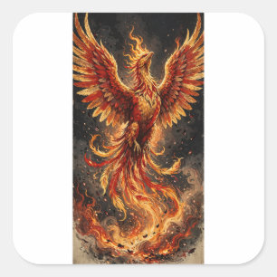 Autocollant Phoenix Rise