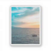 Autocollant photo en vinyle sur mesure – Cadeau pe (Devant)