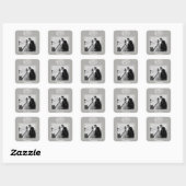Autocollant photo mariage (Feuille)