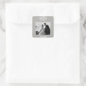 Autocollant photo mariage (Sac)