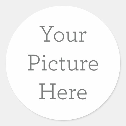 Autocollant photo personnalisé (Devant)