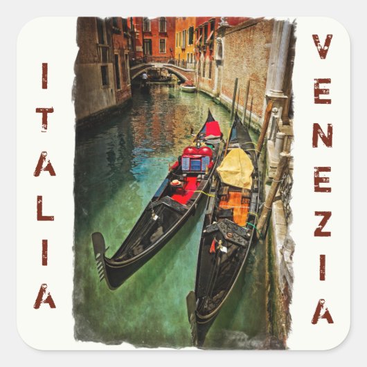 autocollant photo venice (Devant)