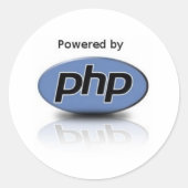 autocollant PHP (Devant)