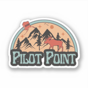 Autocollant Pilot Point, Alaska