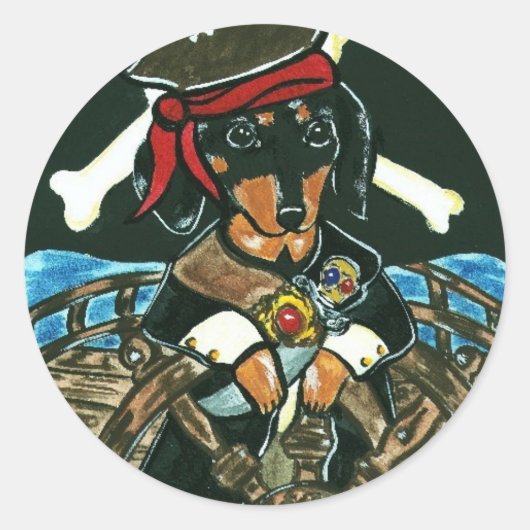 Autocollant Pirate (Devant)
