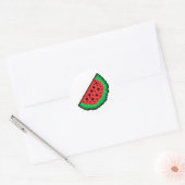 Autocollant Pixel art Watermelon (Enveloppe)