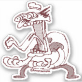 Autocollant Pizza Tower Peppino Spaghetti (Devant)