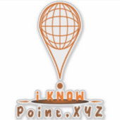 Autocollant Point XZY (Devant)