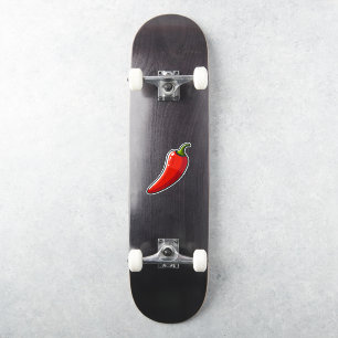Autocollant poivron rouge