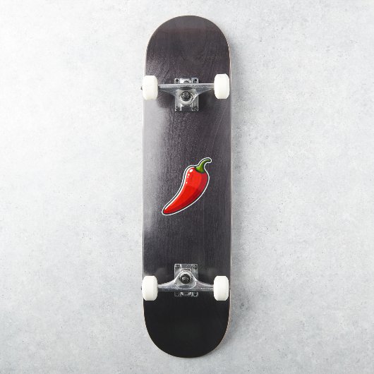 Autocollant poivron rouge (Skateboard)