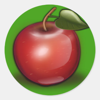 Autocollant - Pomme