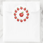 Autocollant Pomme, Red Delicious (Sac)