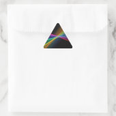 Autocollant ponctuel de triangle du gay pride LGBT (Sac)