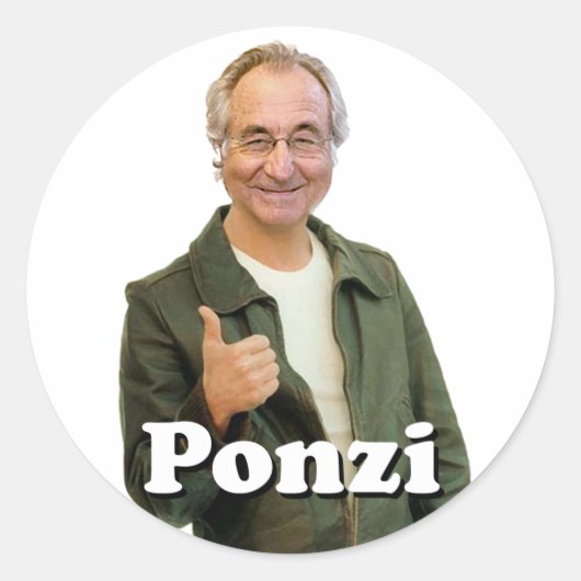 Autocollant PONZI (Devant)