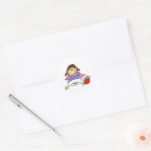 Autocollant Popcorn Et Pyjamas (Enveloppe)