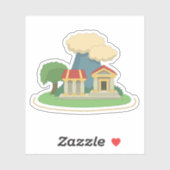 Autocollant Poptropica Mythology Island (Feuille)