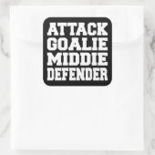 Autocollant Positions du Lacrosse Player (Sac)