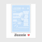 Autocollant Poster Smiski (Feuille)