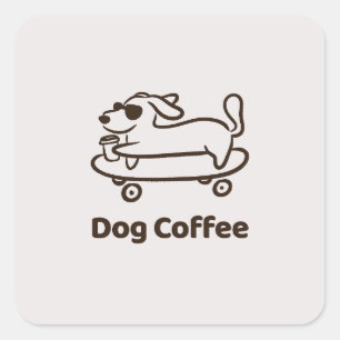 Autocollant pour amateur de chien moderne la vie