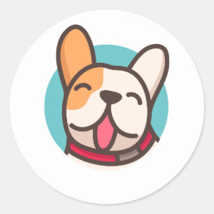 Autocollant pour amateur de chiens vintage   papa 