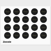 Autocollant pour Arrière - plan noir (Feuille)