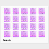 Autocollant pour Baby Shower de Bébé Buggy (Feuille)