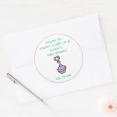 Autocollant pour cadeau de fête de bébé (Enveloppe)