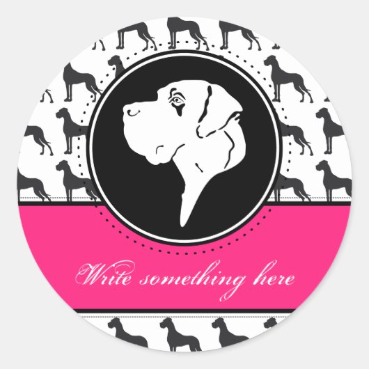 Autocollant pour chien (Devant)