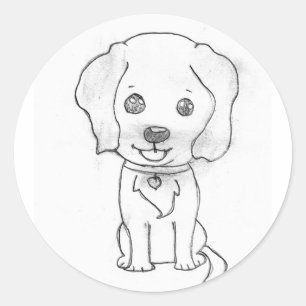 Autocollant pour chien