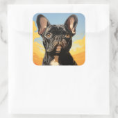 Autocollant pour chien mignon (Sac)