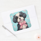Autocollant pour chien mignon (Enveloppe)
