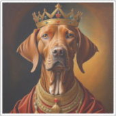 Autocollant pour chien Vizsla (Devant)