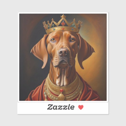 Autocollant pour chien Vizsla (Feuille)