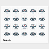 Autocollant pour couple de joueurs Player 1 Player (Feuille)