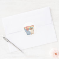 Autocollant pour couple LGBTQ – Citation d'amour m