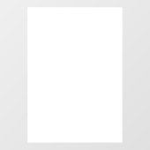 Autocollant pour fenêtre (Feuille)
