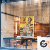 Autocollant pour fenêtre (Fenêtre de café)
