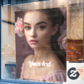 Autocollant pour fenêtre (Fenêtre de café)