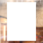 Autocollant pour fenêtre (Feuille 2)