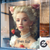Autocollant pour fenêtre (Fenêtre de café)