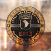 Autocollant Pour Fenêtre 101e division aéroportée Afghanistan (Feuille 2)