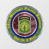 Autocollant Pour Fenêtre 16e brigade de police militaire (Feuille)