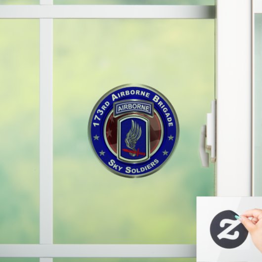 Autocollant Pour Fenêtre 173e brigade aéroportée (Maison)