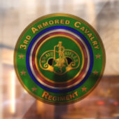 Autocollant Pour Fenêtre 3e régiment de cavalerie blindée (Feuille 2)