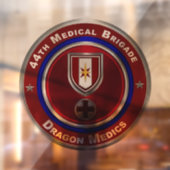 Autocollant Pour Fenêtre 44e brigade Médicale (Feuille 2)