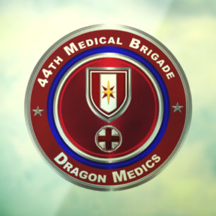 Autocollant Pour Fenêtre 44e brigade Médicale