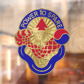 Autocollant Pour Fenêtre 59e brigade d'artillerie (Feuille 2)