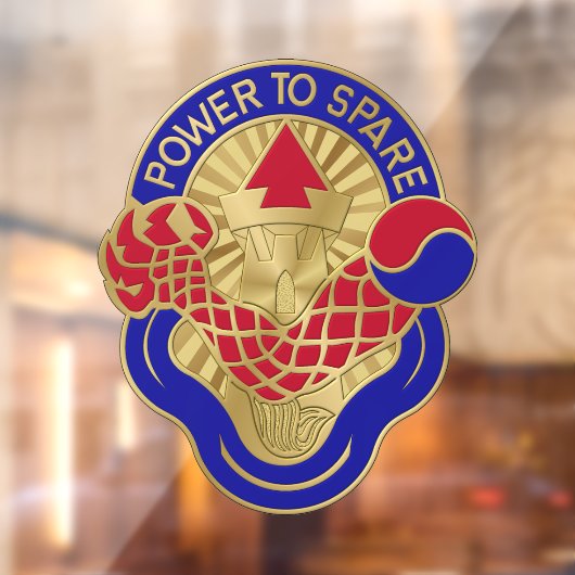 Autocollant Pour Fenêtre 59e brigade d'artillerie (Feuille 2)